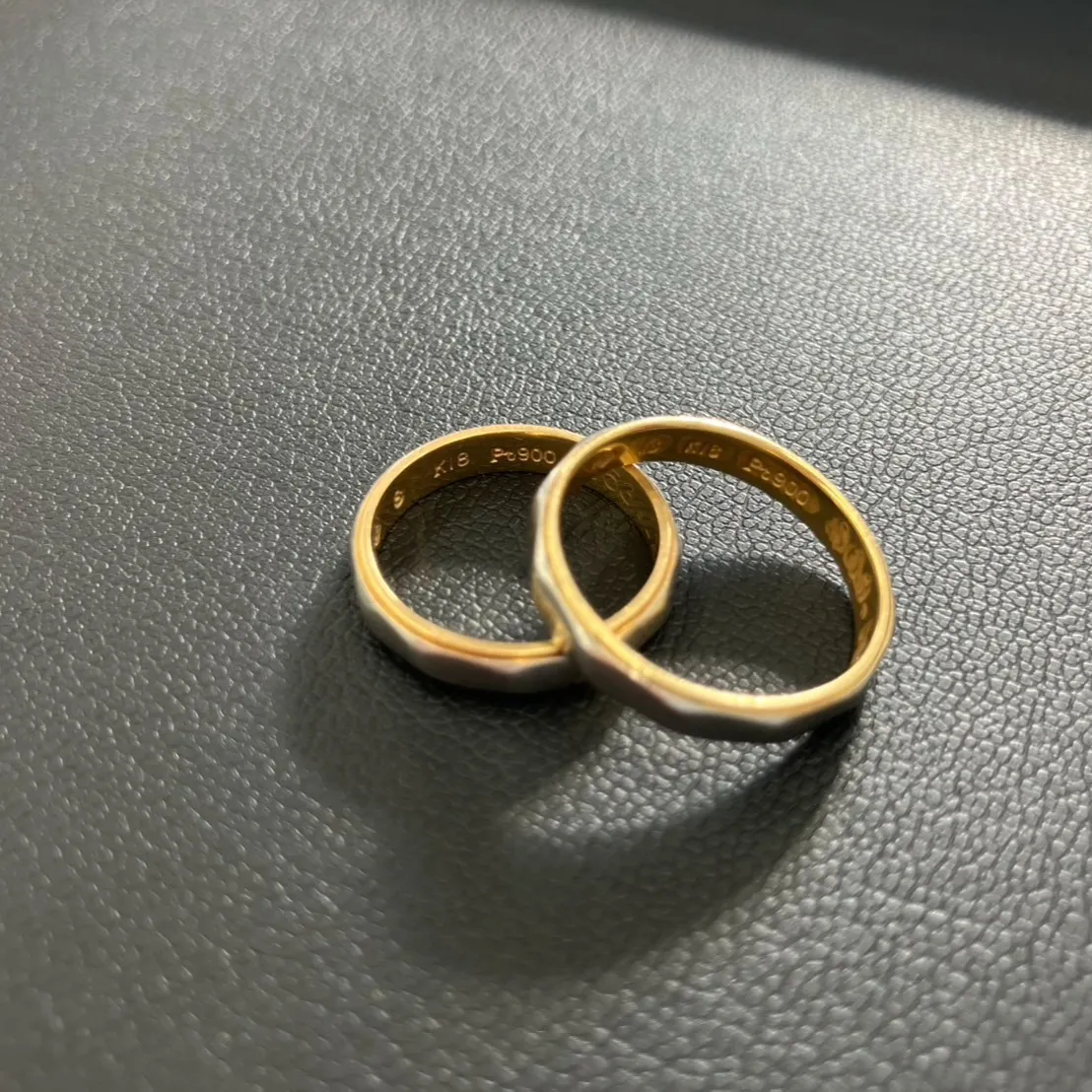 ある日、私たちの店舗に結婚指輪が持ち込まれました。